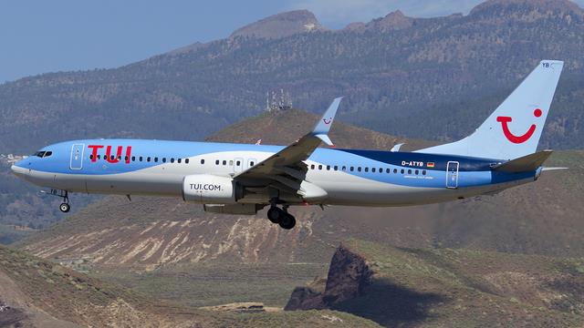 D-ATYB:Boeing 737-800:TUIfly